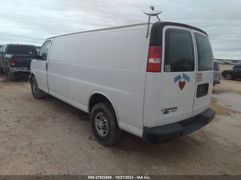 2015 CHEVROLET EXPRESS CARGO VAN 1GCWGGCF8F1280154