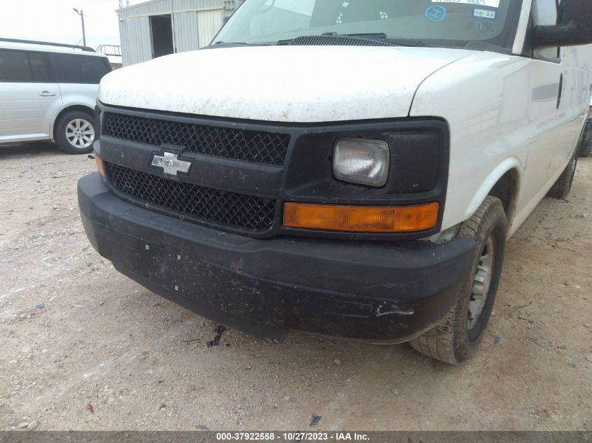 2015 CHEVROLET EXPRESS CARGO VAN 1GCWGGCF8F1280154