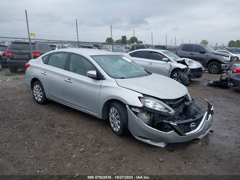 2016 NISSAN SENTRA SR/SL/S/SV/FE+ S - 3N1AB7AP8GL645935