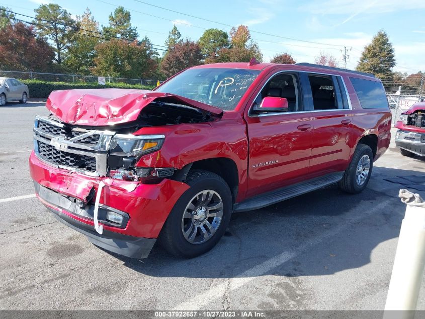 2015 CHEVROLET SUBURBAN 1500 LT 1GNSKJKC8FR669595