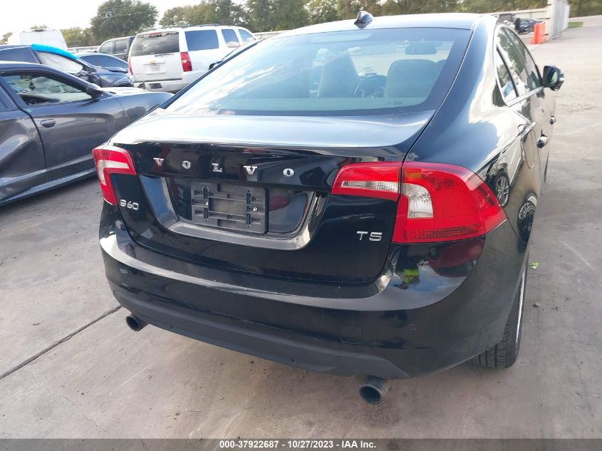 2013 VOLVO S60 T5 - YV1612FS1D2199768