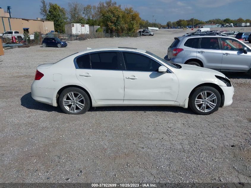 2013 INFINITI G37X JN1CV6AR1DM756386