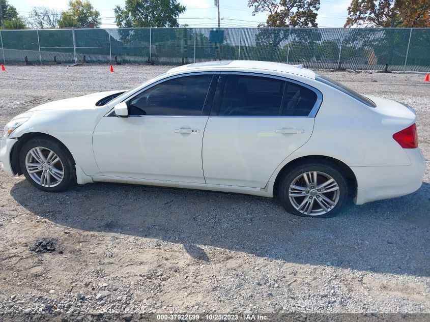 2013 INFINITI G37X JN1CV6AR1DM756386