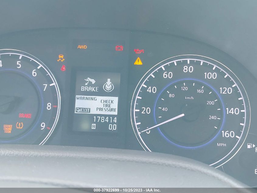 2013 INFINITI G37X JN1CV6AR1DM756386