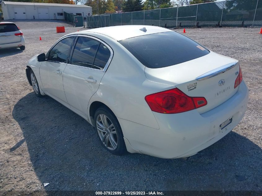 2013 INFINITI G37X JN1CV6AR1DM756386