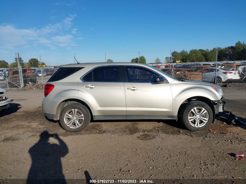 2013 CHEVROLET EQUINOX LS - 2GNALBEK4D6431687