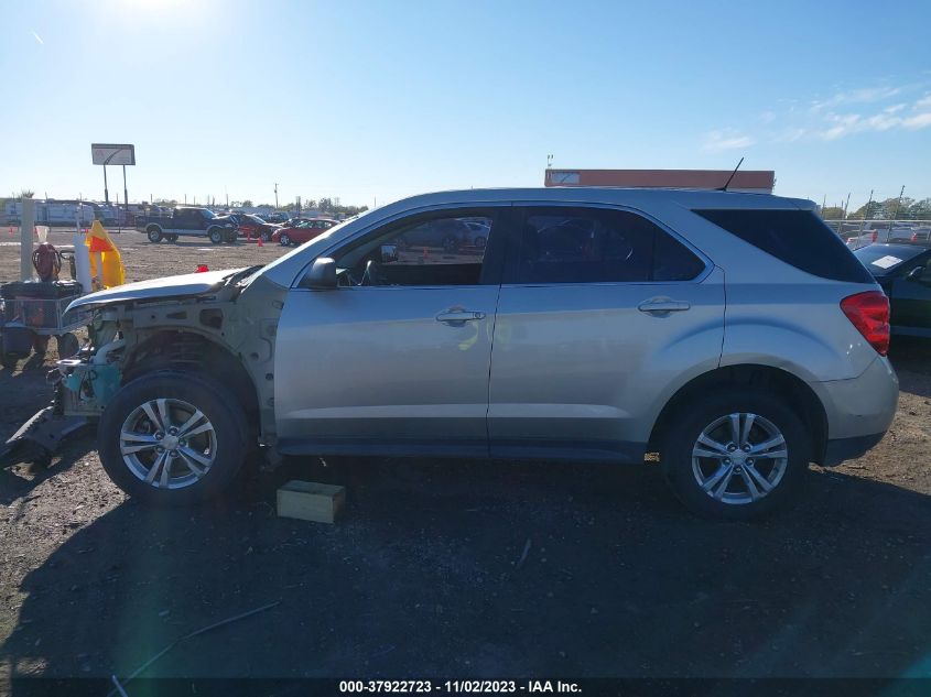 2013 CHEVROLET EQUINOX LS - 2GNALBEK4D6431687