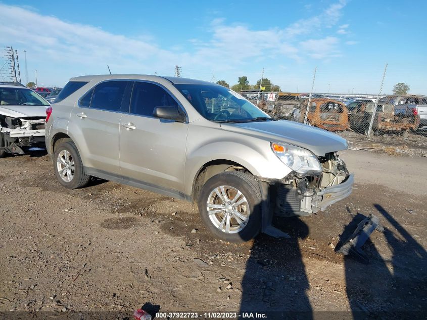 2013 CHEVROLET EQUINOX LS - 2GNALBEK4D6431687