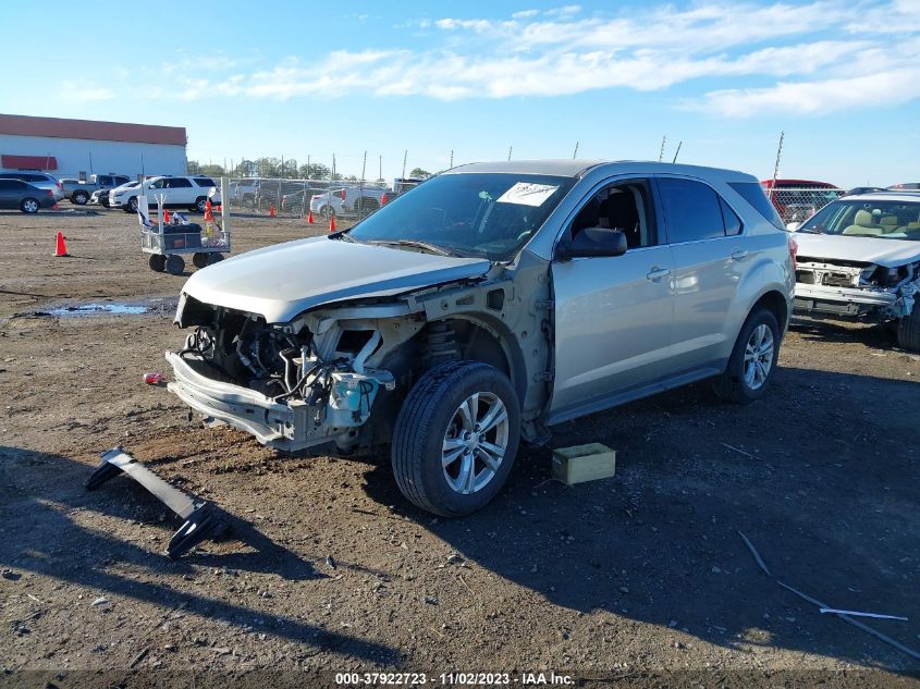 2013 CHEVROLET EQUINOX LS - 2GNALBEK4D6431687