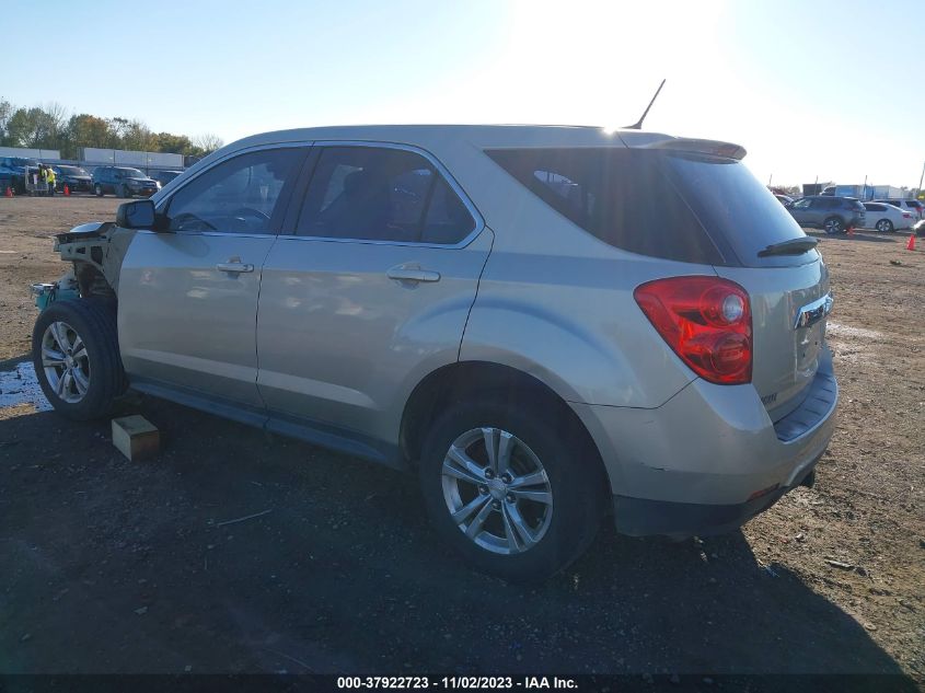 2013 CHEVROLET EQUINOX LS - 2GNALBEK4D6431687