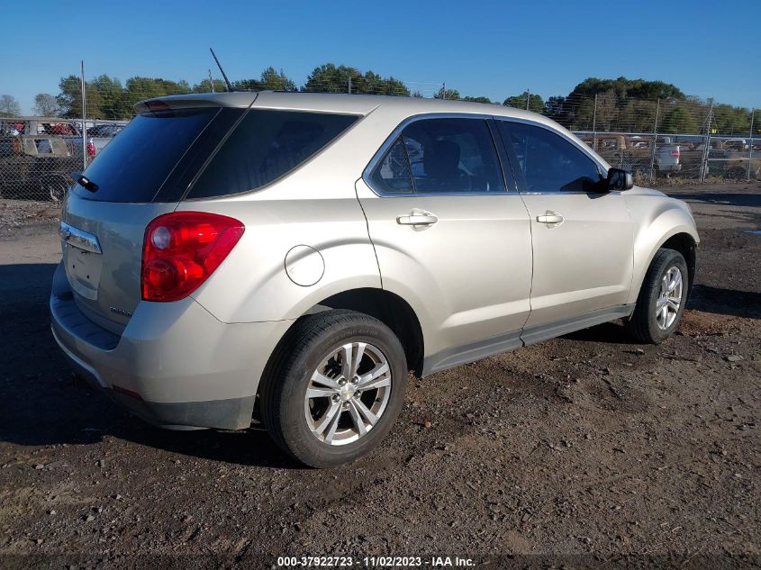 2013 CHEVROLET EQUINOX LS - 2GNALBEK4D6431687