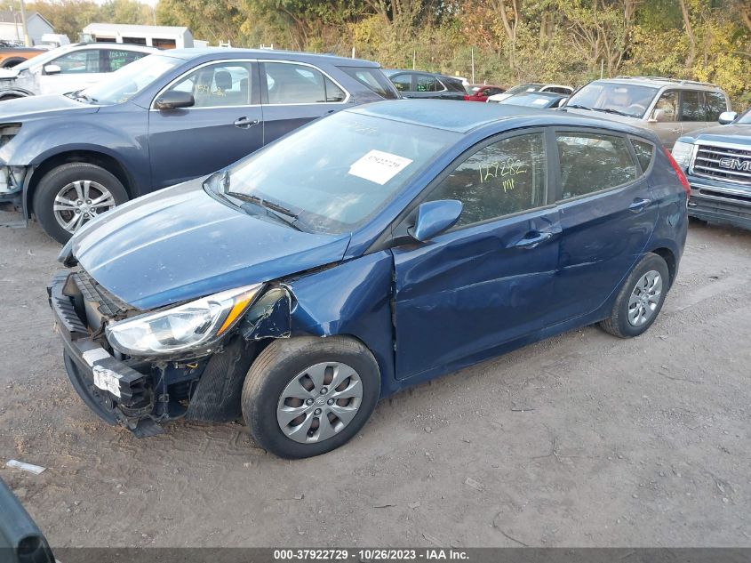 2017 HYUNDAI ACCENT SE - KMHCT5AE2HU311134