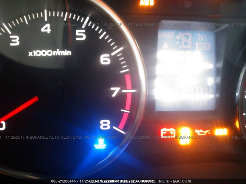 2015 SUBARU IMPREZA 2.0I JF1GJAA66FH014070