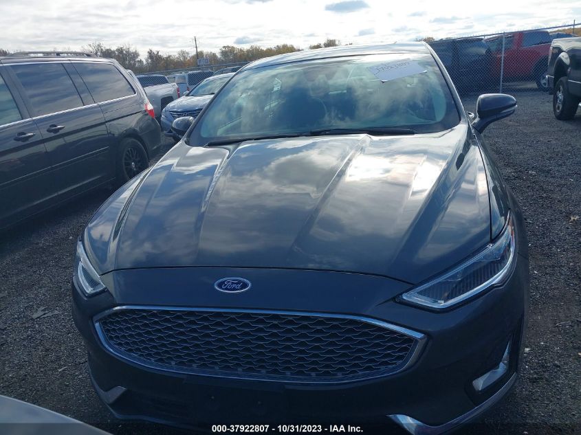 2020 FORD FUSION TITANIUM - 3FA6P0D91LR115439