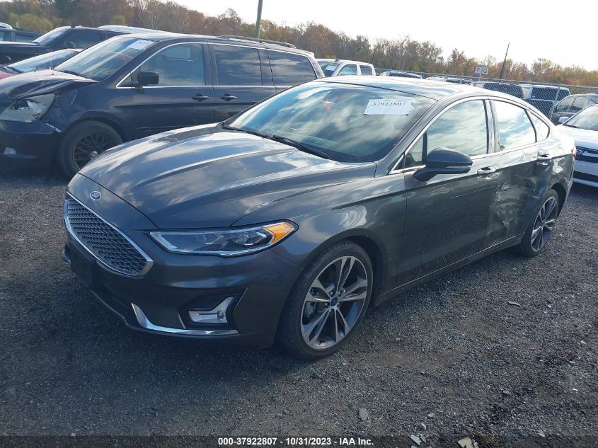 2020 FORD FUSION TITANIUM - 3FA6P0D91LR115439