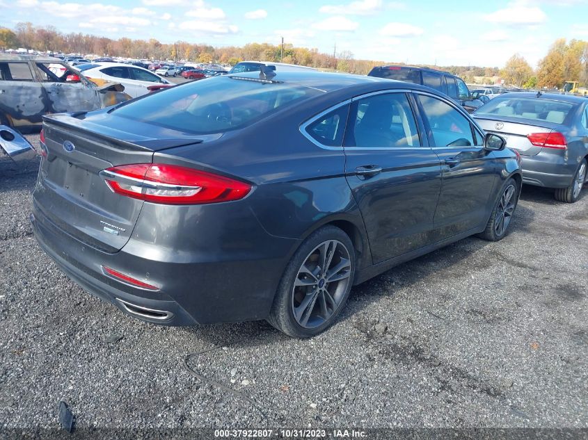 2020 FORD FUSION TITANIUM - 3FA6P0D91LR115439