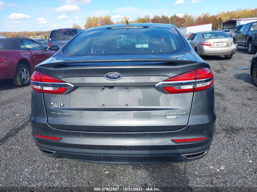 2020 FORD FUSION TITANIUM - 3FA6P0D91LR115439