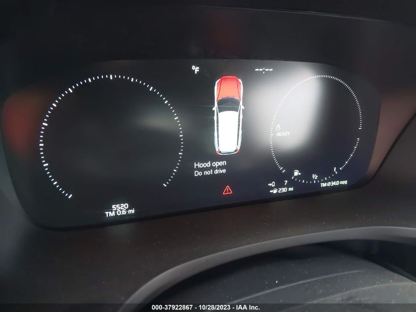 2022 VOLVO V60 RECHARGE PLUG-IN HYBRID T8 POLESTAR ENGINEERED YV1BK0EP9N1480186