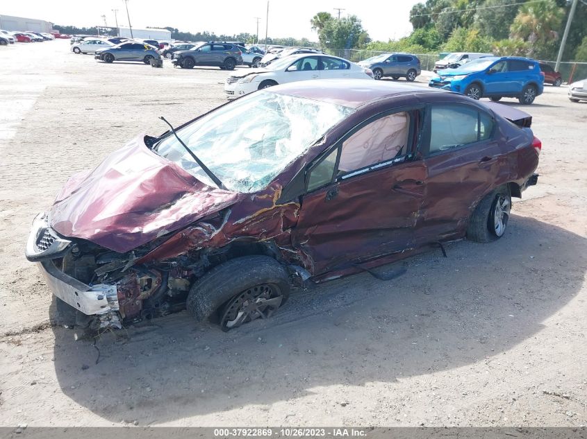 2013 HONDA CIVIC SDN LX - 2HGFB2F52DH586304
