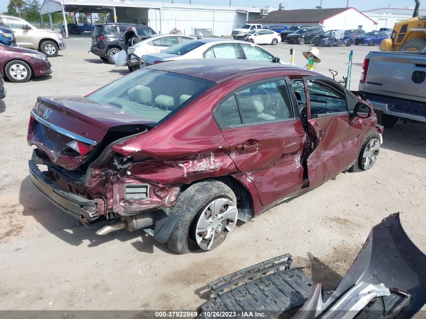 2013 HONDA CIVIC SDN LX - 2HGFB2F52DH586304