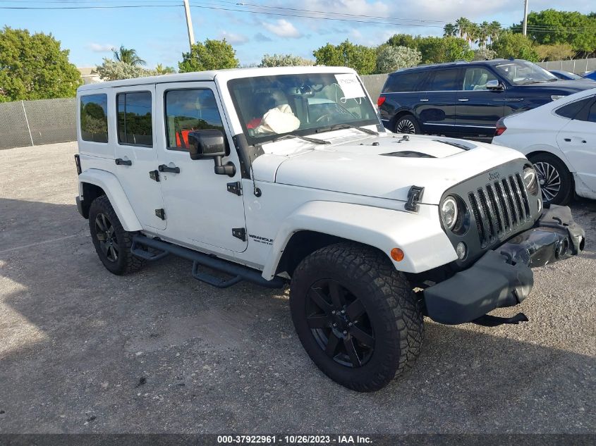 2014 JEEP WRANGLER UNLIMITED SAHARA - 1C4BJWEG7EL32243