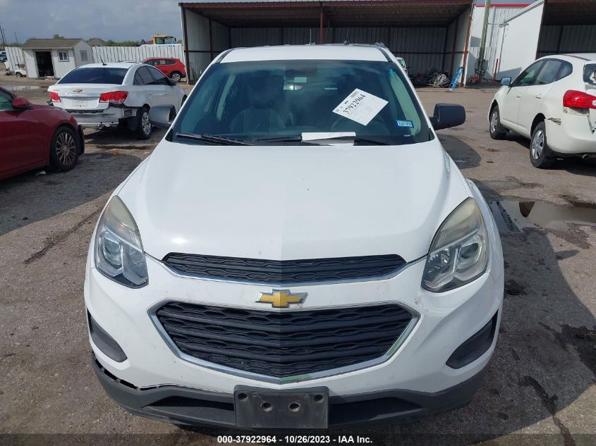 2017 CHEVROLET EQUINOX LS - 2GNALBEK3H6107443