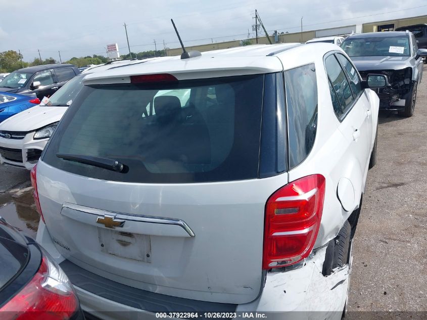 2017 CHEVROLET EQUINOX LS - 2GNALBEK3H6107443