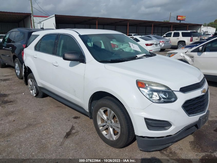 2017 CHEVROLET EQUINOX LS - 2GNALBEK3H6107443