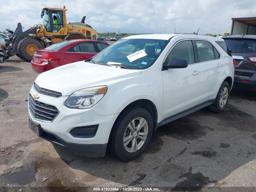 2017 CHEVROLET EQUINOX LS - 2GNALBEK3H6107443