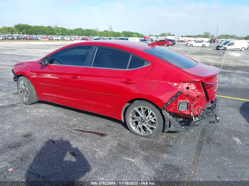VIN KMHD84LF1LU105317 2020 HYUNDAI ELANTRA SEL/VALUE/LIMITED