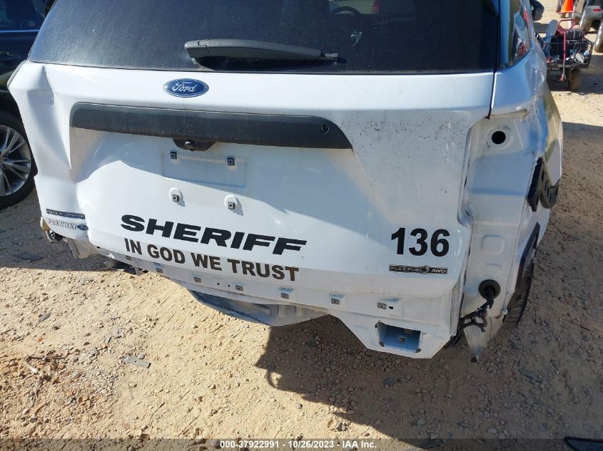 2021 FORD POLICE INTERCEPTOR UTILITY 1FM5K8AB7MGA41829