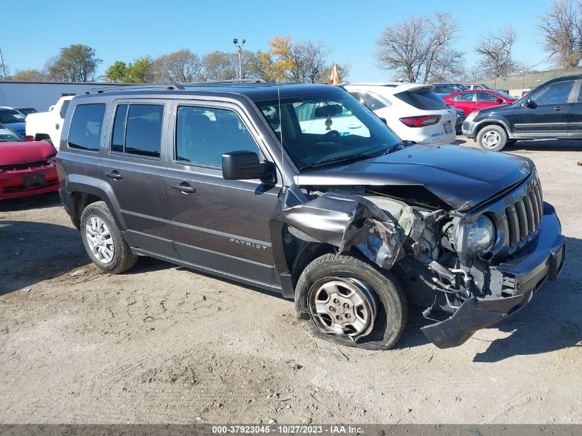 2016 JEEP PATRIOT SPORT - 1C4NJRBB9GD779231