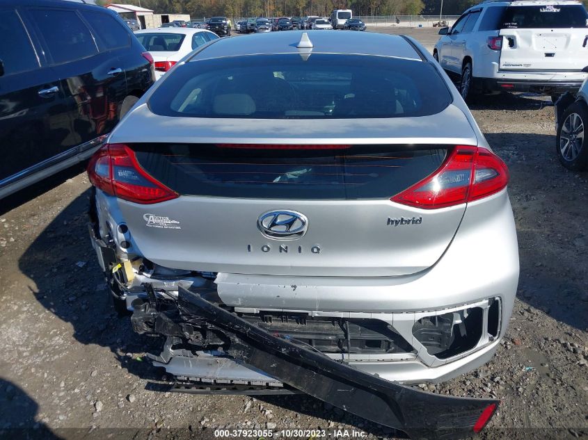 2017 HYUNDAI IONIQ HYBRID SEL - KMHC75LC3HU021016