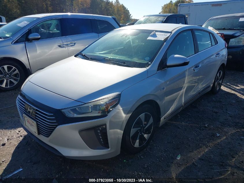 2017 HYUNDAI IONIQ HYBRID SEL - KMHC75LC3HU021016