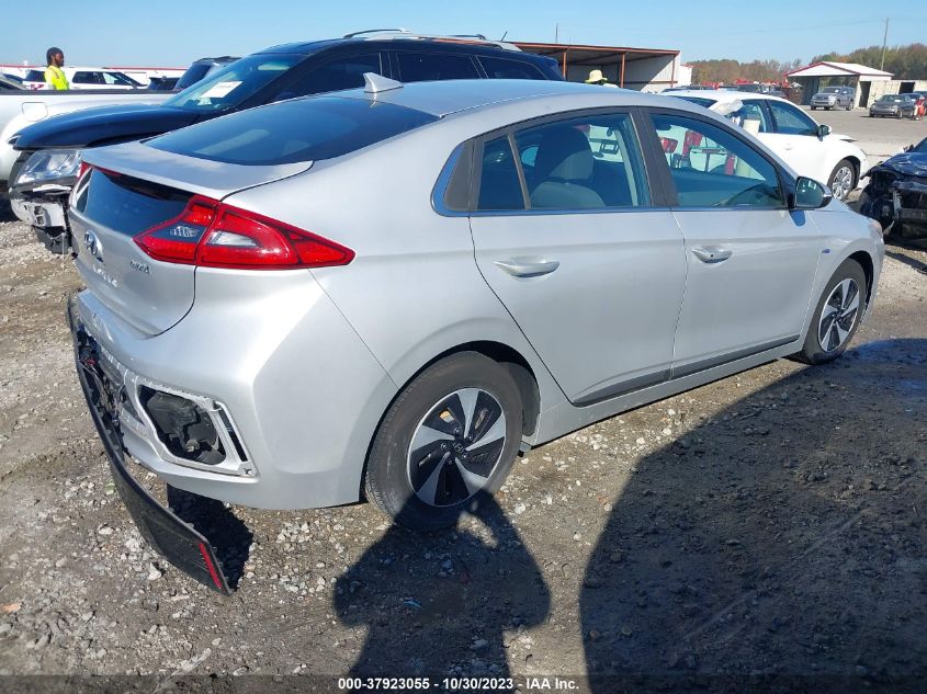 2017 HYUNDAI IONIQ HYBRID SEL - KMHC75LC3HU021016