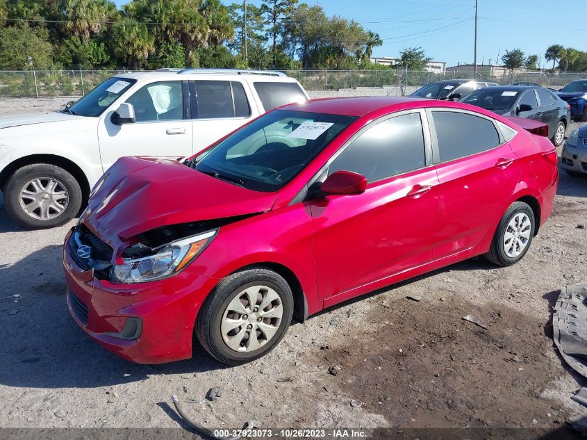 2016 HYUNDAI ACCENT SE - KMHCT4AE2GU064433