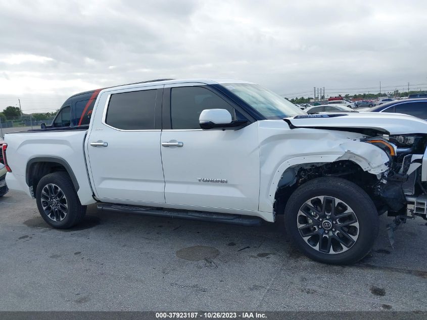 2023 TOYOTA TUNDRA 4WD LIMITED HYBRID 5TFJC5DB2PX038996