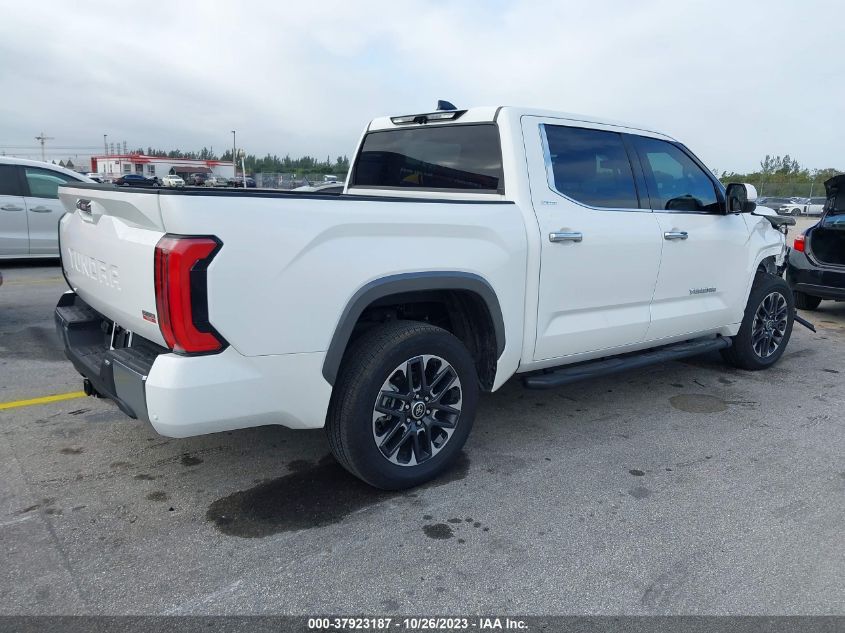 2023 TOYOTA TUNDRA 4WD LIMITED HYBRID 5TFJC5DB2PX038996