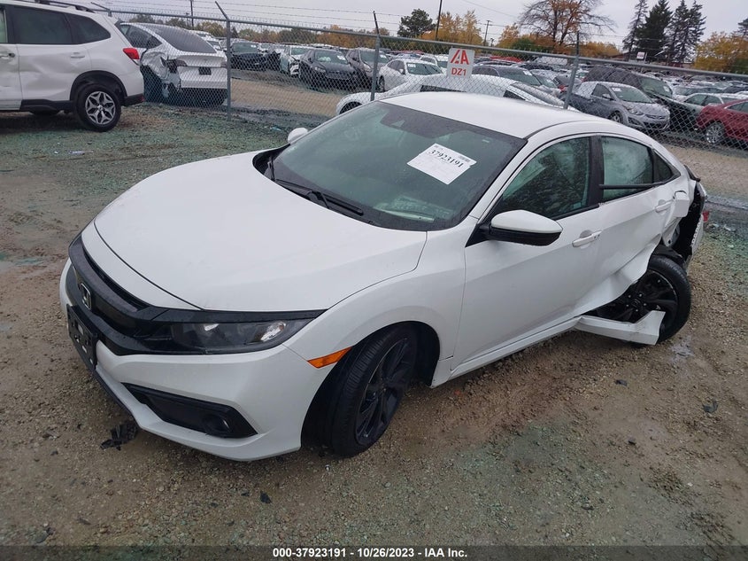 VIN 2HGFC2F87MH530365 2021 HONDA CIVIC SEDAN SPORT