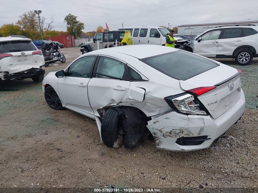 VIN 2HGFC2F87MH530365 2021 HONDA CIVIC SEDAN SPORT