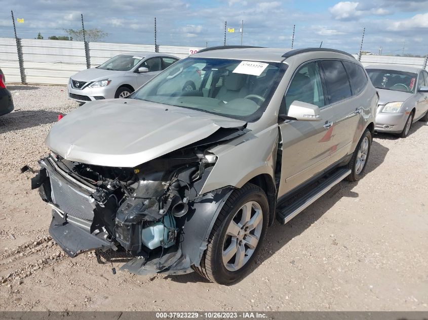 2016 CHEVROLET TRAVERSE LTZ - 1GNKRJKD8GJ132455