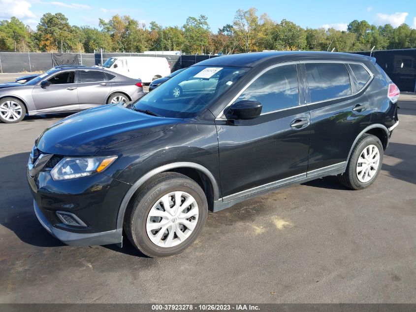 2016 NISSAN ROGUE S - KNMAT2MT6GP678930
