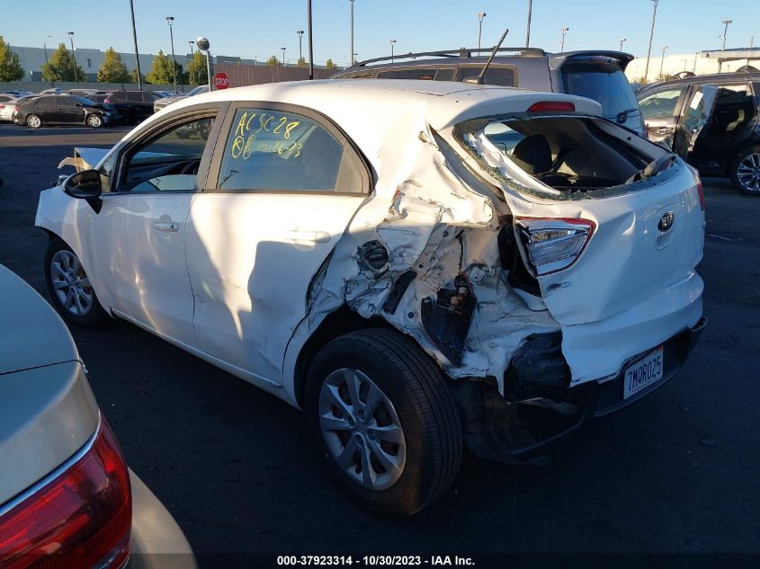 2015 KIA RIO LX - KNADM5A30F6456370