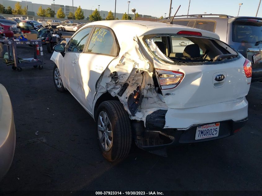 2015 KIA RIO LX - KNADM5A30F6456370