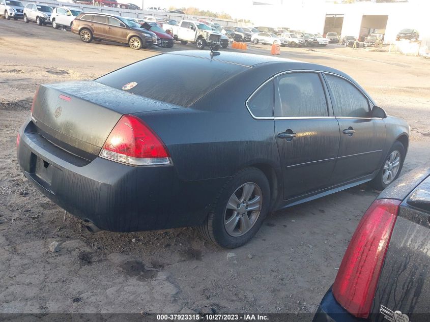 2013 CHEVROLET IMPALA LS - 2G1WF5E32D1210126