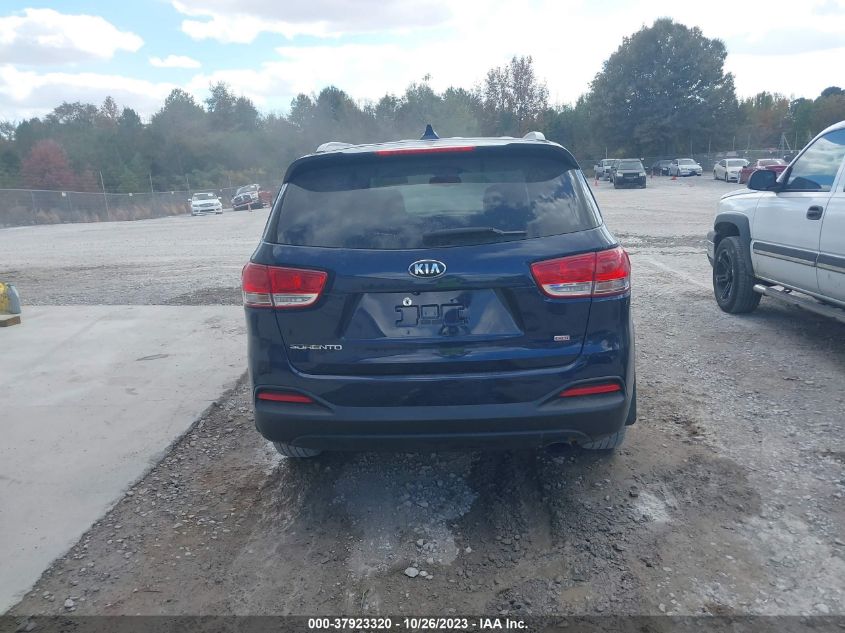 2017 KIA SORENTO LX - 5XYPG4A36HG270527