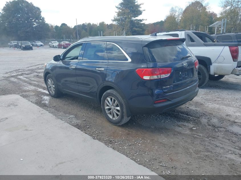 2017 KIA SORENTO LX - 5XYPG4A36HG270527