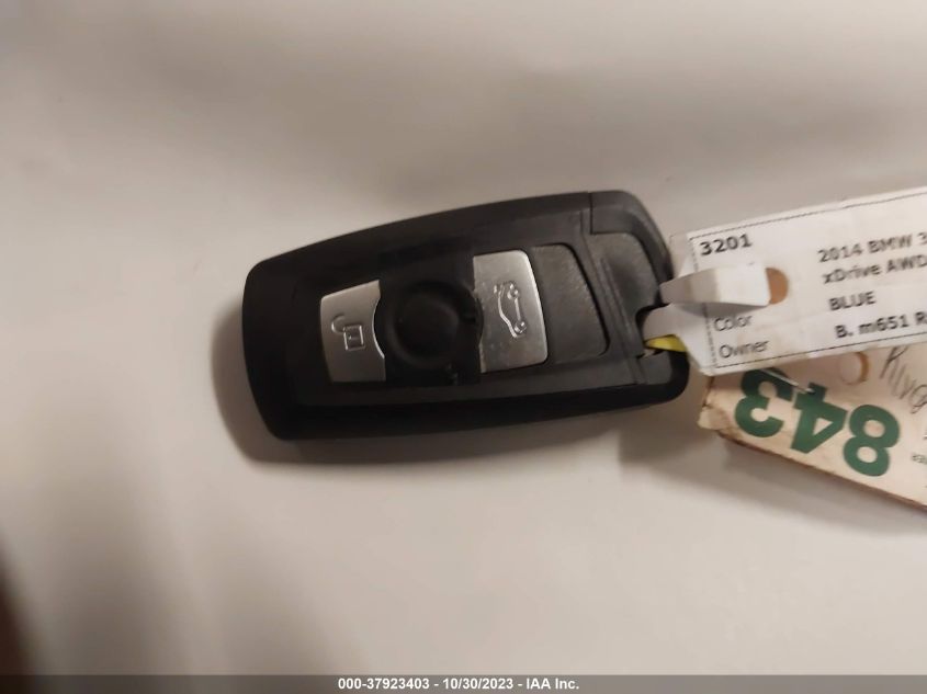 2014 BMW 328I XDRIVE - WBA3B5G57ENS10608
