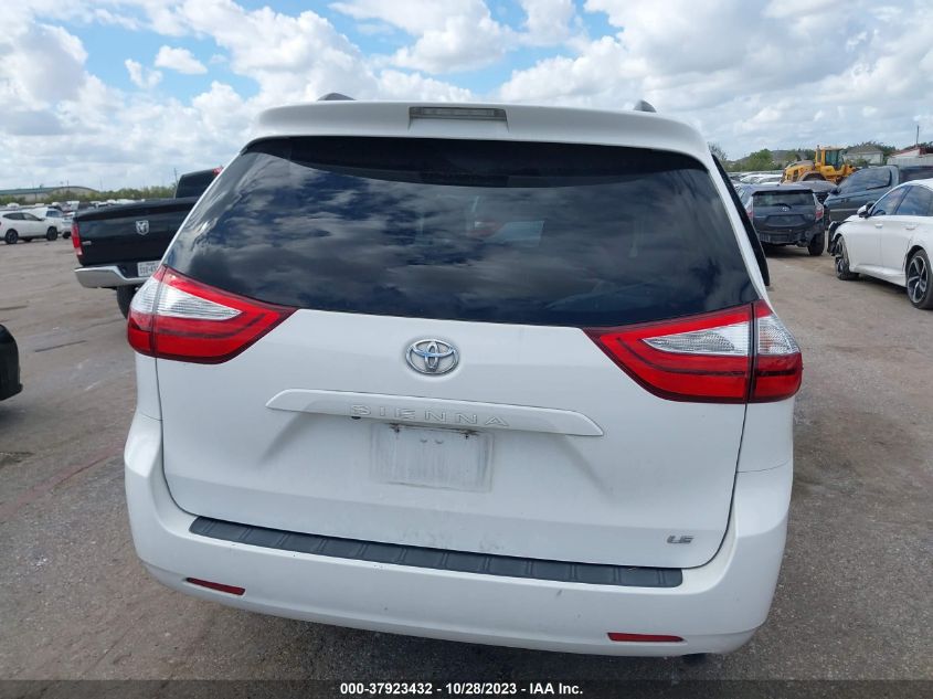 2016 TOYOTA SIENNA LE - 5TDKK3DC7GS708200