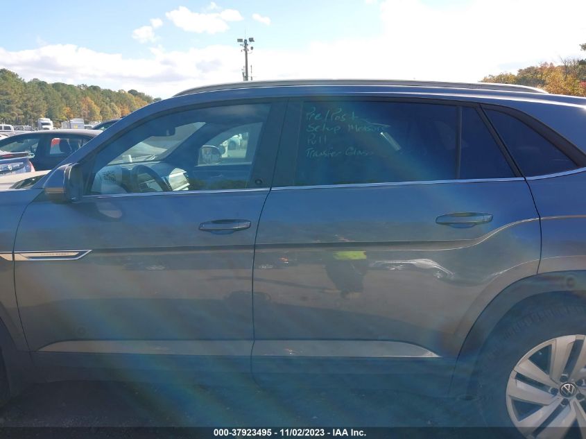2022 VOLKSWAGEN ATLAS CROSS SPORT 3.6L V6 SE W/TECHNOLOGY - 1V2JE2CA0NC201214